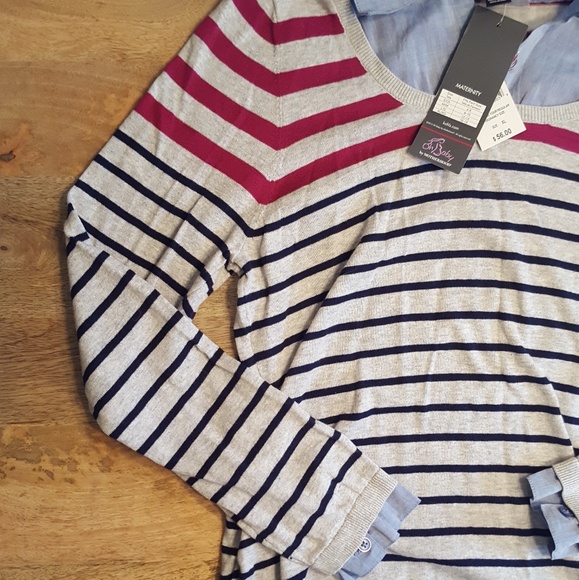 Oh Baby by Motherhood Mock-Layer Sweater - Picture 3 of 8